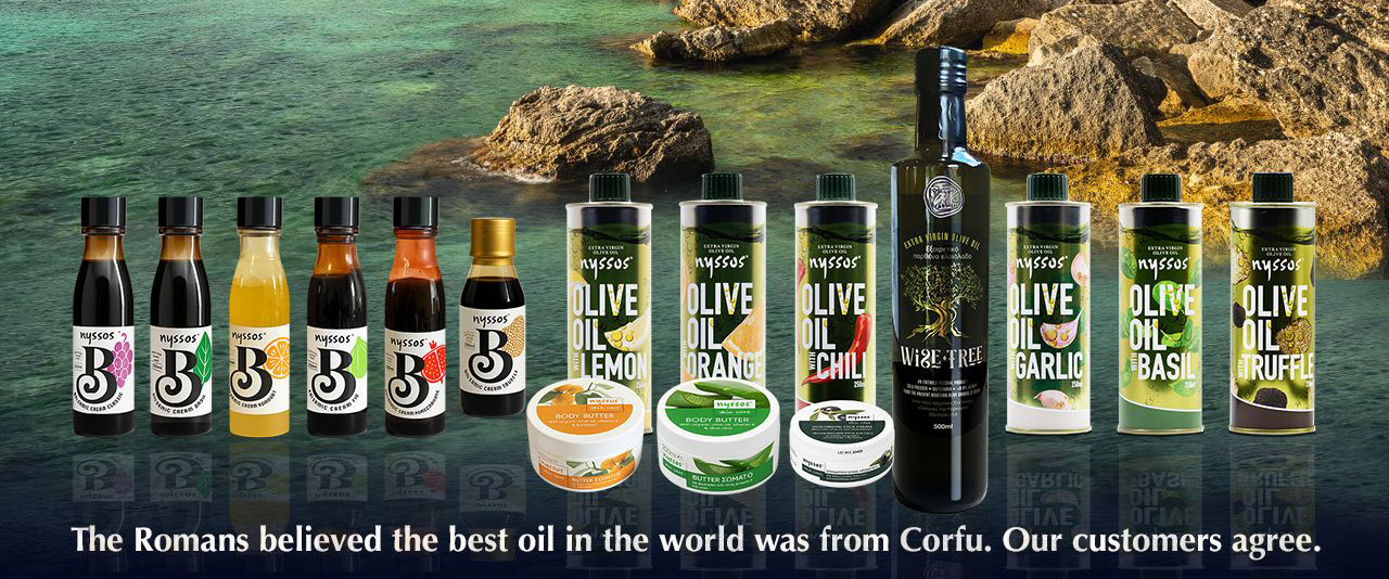 Taste of Corfu - Product Range
