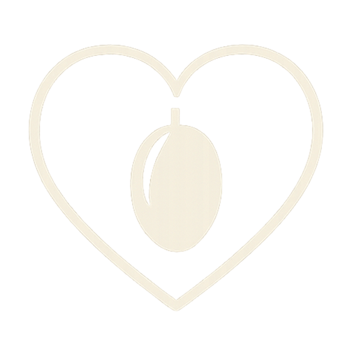 Olive in heart